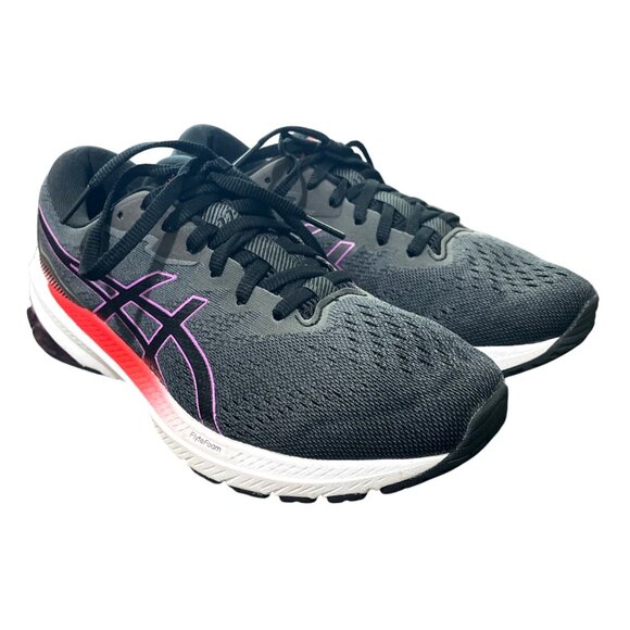 Asics GT 1000 Running Shoes Black Orchid Mesh FlyteFoam  Womens Size 8.5 - Picture 2 of 9